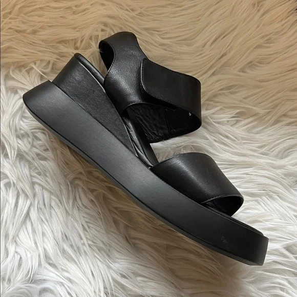Lonza Cample Black Platform Sandals Size EU42